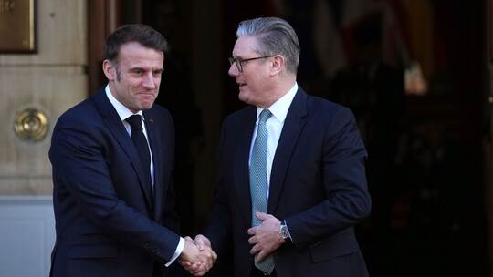 Macron und Starmer
