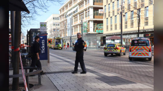 Polizeieinsatz in Mannheim