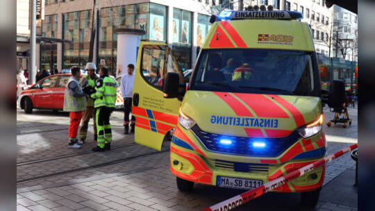 Polizeieinsatz in Mannheim