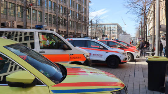 Polizeieinsatz in Mannheim