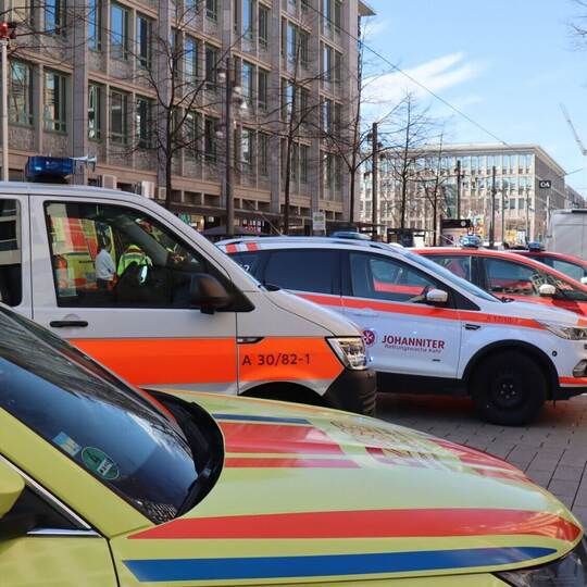 Polizeieinsatz in Mannheim Polizeieinsatz in Mannheim