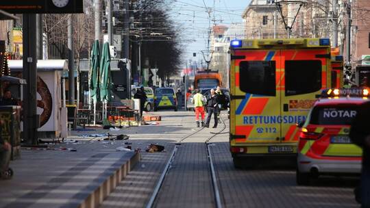 Großer Polizeieinsatz in Mannheim Großer Polizeieinsatz in Mannheim