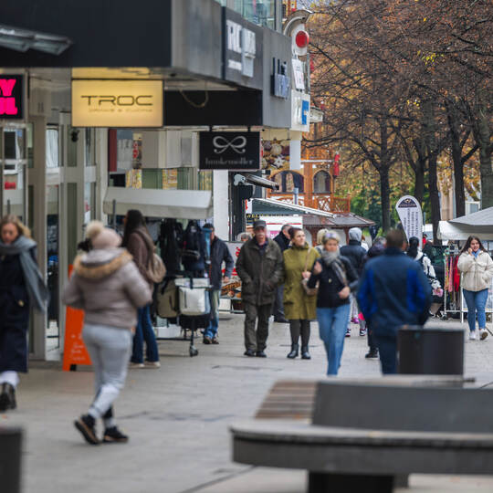 Innenstadt Fußgängerzone Einzelhandel