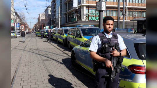 Polizeieinsatz in Mannheim