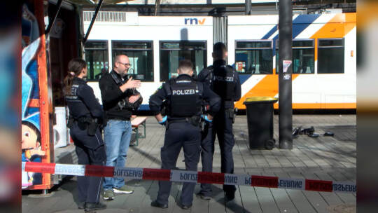 Polizeieinsatz in Mannheim