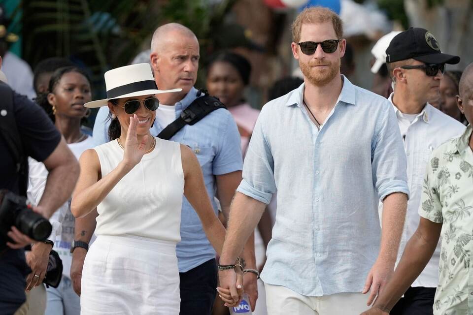 Prinz Harry und Meghan in Kolumbien Prinz Harry und Meghan in Kolumbien