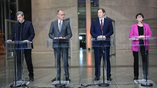 Nach der Bundestagswahl - Sondierung