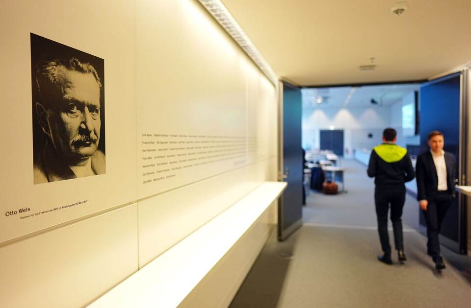 Otto-Wels-Saal der SPD-Fraktion Otto-Wels-Saal der SPD-Fraktion