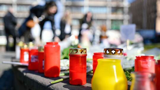 Nach der Todesfahrt von Mannheim - Trauer