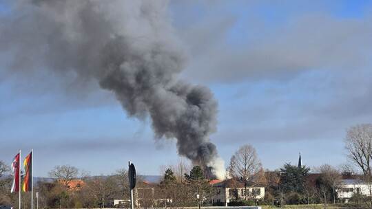 Brand in Walldorf