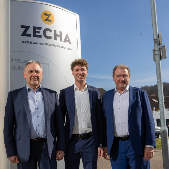 Übergabe Firma Zecha Königsbach