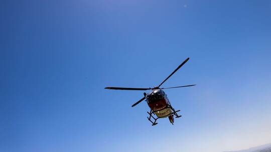 Ein Rettungshubschrauber - Symbolbild