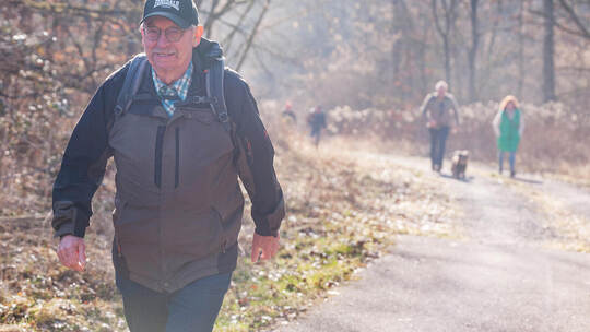 Flott unterwegs ist Erich Dronek aus Ötisheim. Foto: Volker Henkel