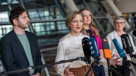 Frakionssitzungen im Bundestag