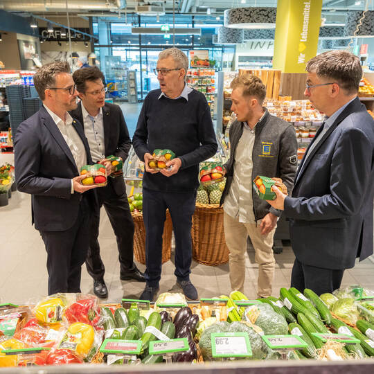Unternehmensbesuch Edeka Wachtler