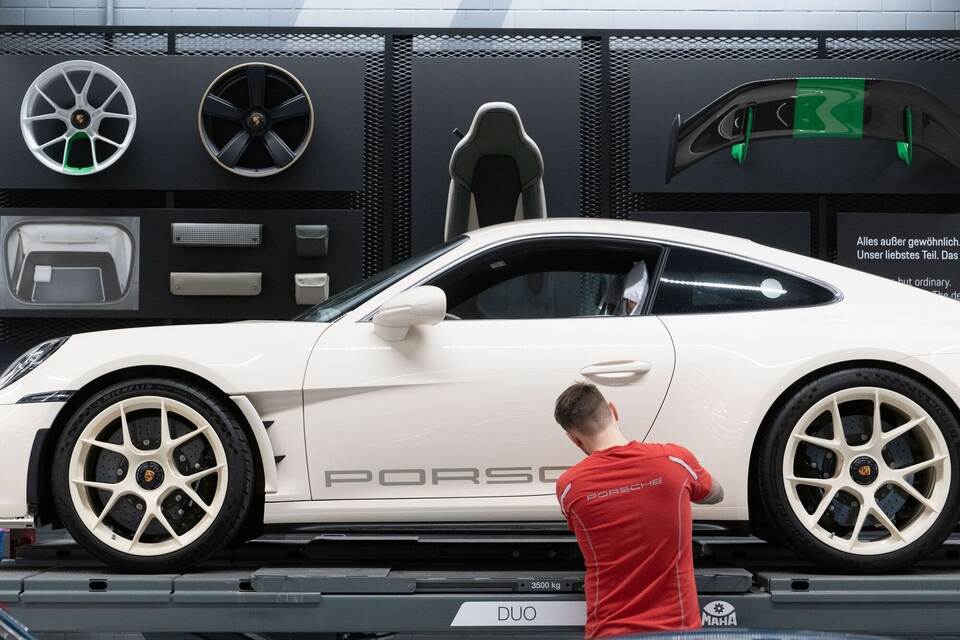 Produktion bei Porsche Produktion bei Porsche