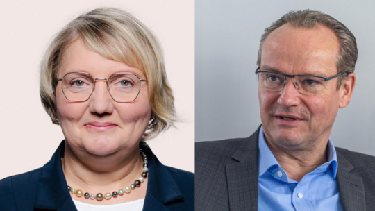 Arbeit und Soziales sind Masts Fachgebiete. In den Koalitionsverhandlungen sitzt die SPD-Frau jetzt vorne. Mast