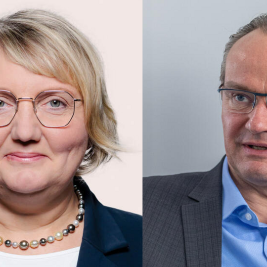 Arbeit und Soziales sind Masts Fachgebiete. In den Koalitionsverhandlungen sitzt die SPD-Frau jetzt vorne. Mast