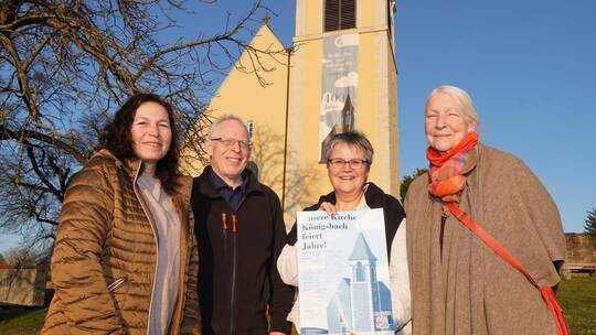 Ute Fischer, Thomas Hirschbach, Ulrike Bauer und Bettina Freifrau von Saint André von Arnim (von links) freuen sich auf die Vera