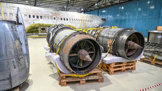 Restaurierung der Lufthansa-Maschine «Landshut»