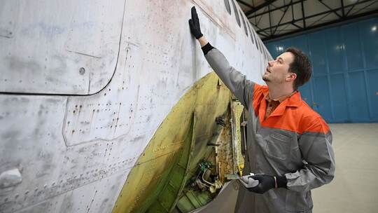 Restaurierung der Lufthansa-Maschine «Landshut»