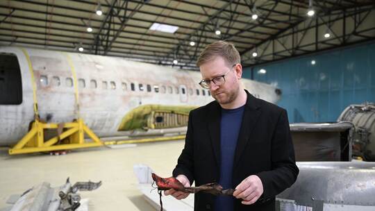 Restaurierung der Lufthansa-Maschine «Landshut»