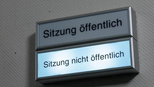 Nicht-öffentlicher Prozess gegen mutmaßlichen Rechtsextremisten