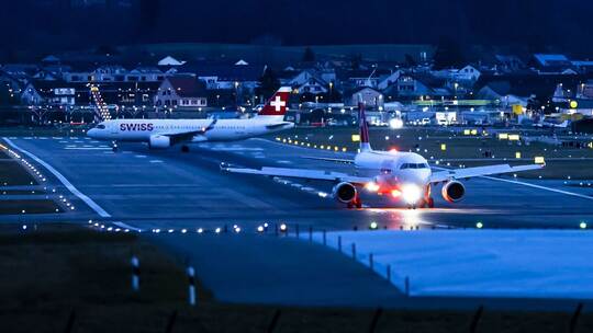 Swiss am Flughafen Zürich Kloten Swiss am Flughafen Zürich Kloten