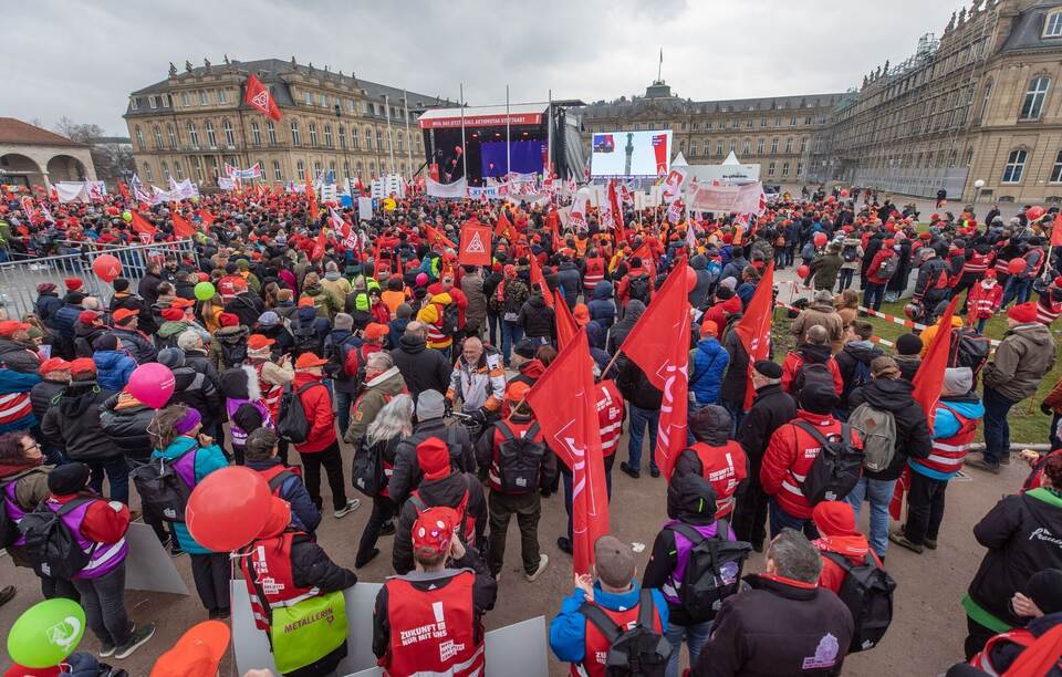 Bundesweiter Aktionstag der IG Metall - Stuttgart