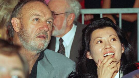 US-Schauspieler Gene Hackman und Ehefrau Betsy Arakawa US-Schauspieler Gene Hackman und Ehefrau Betsy Arakawa