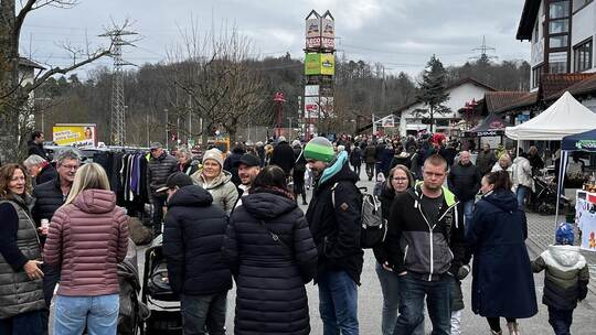 Großer Andrang herrschte am verkaufsoffenen Sonntag in Karlsbad.