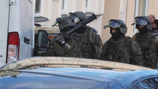 Polizeieinsatz in Gera Polizeieinsatz in Gera