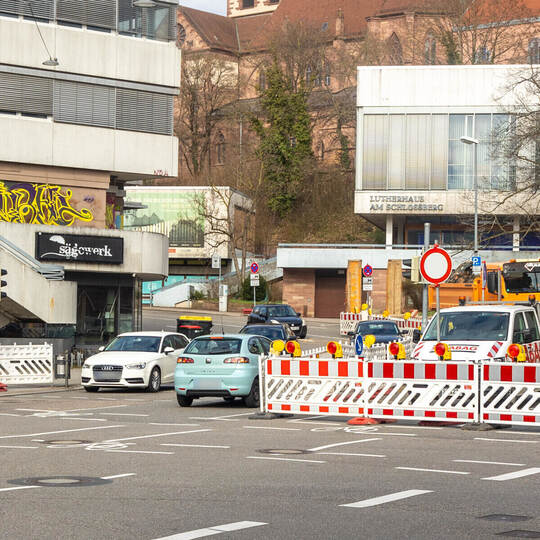 Sperrung Schlossberg