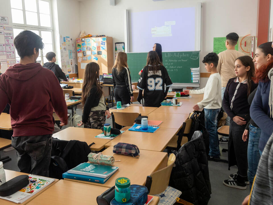 Shule Bro Brötzinger Schule hat ein besonderes Fach: Einmal in der Woche geht es ...