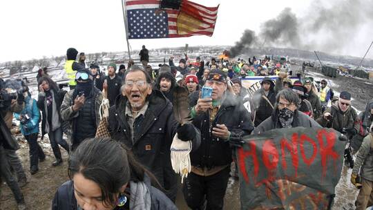 Öl-Pipeline im US-Bundesstaat North Dakota