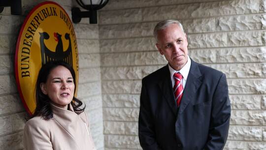 Außenministerin Baerbock in Syrien Außenministerin Baerbock in Syrien