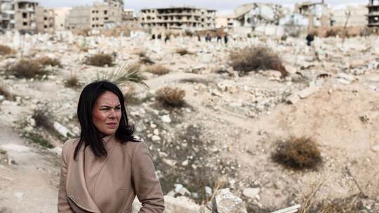 Außenministerin Baerbock in Syrien Außenministerin Baerbock in Syrien