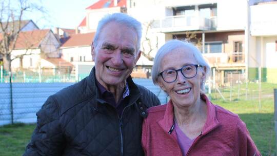 Das Fest der Eisernen Hochzeit feiern Renate und Paul Bischoff nach 65 Jahren Ehe. Zachmann