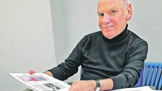 Der Philoph und Autor Franz Littmann im Jahr 2016. Sebastian Seibel