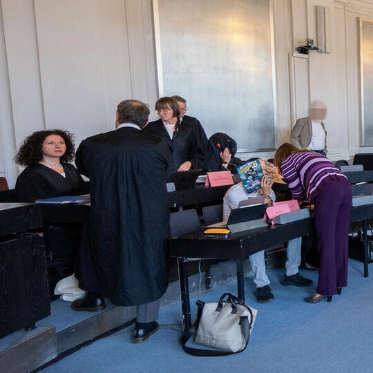Prozessbeginn Automatensprengung Wiernsheim
