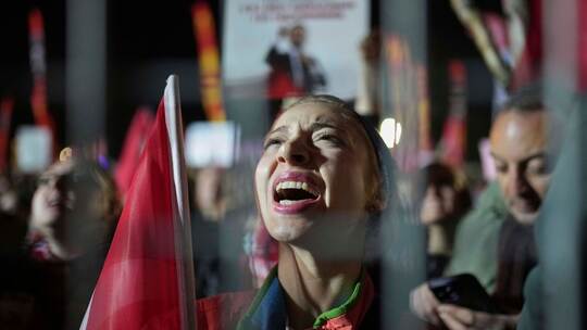 Proteste nach der Festnahme des Istanbuler Bürgermeisters Proteste nach der Festnahme des Istanbuler Bürgermeisters