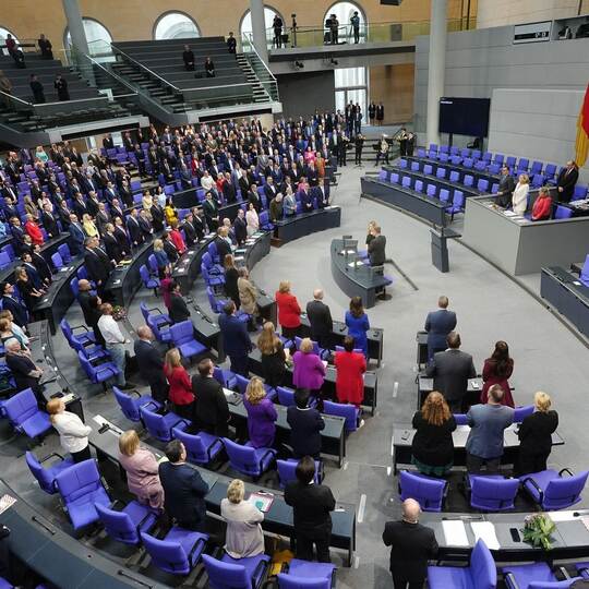 Bundestag - Konstituierende Sitzung