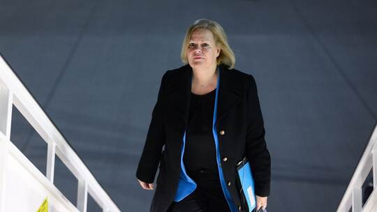 Bundesinnenministerin Faeser reist nach Jordanien