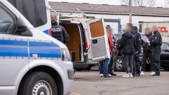 Razzia in drei Bundesländern gegen organisierte Kriminalität