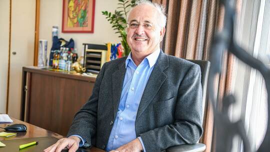 Essingens Bürgermeister Wolfgang Hofer