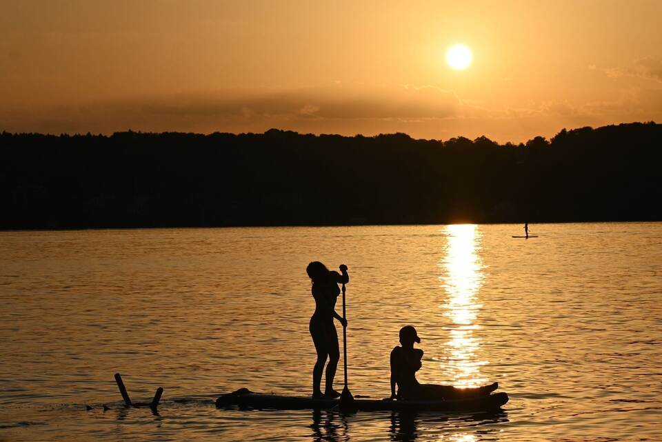 Sommerabend am Starnberger See