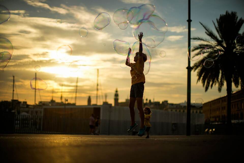 Sommerabend in Spanien