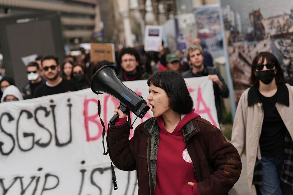 Proteste nach der Festnahme des Istanbuler Bürgermeisters