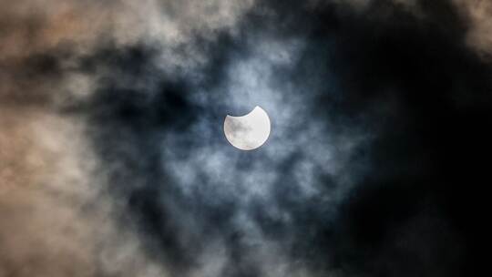 Partielle Sonnenfinsternis Partielle Sonnenfinsternis