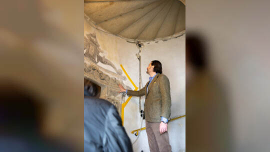 Einblick Schloss Mühlhausen Rauschmayer